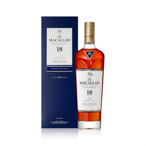  The Macallan Double Cask, 18 Years Old, Single Highland Malt Whisky, 43%, 70cl - slikforvoksne.dk